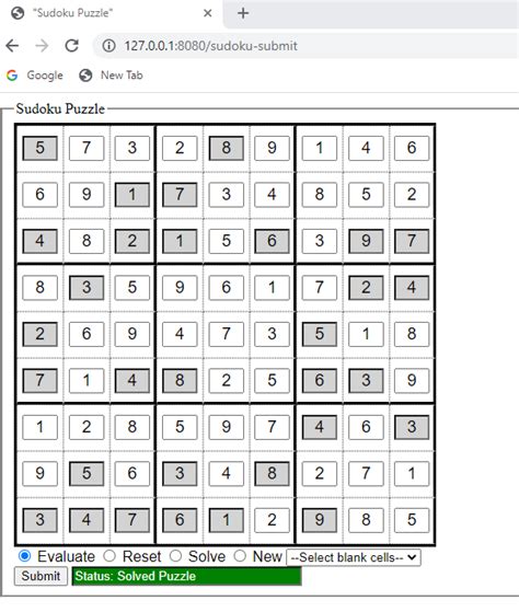 Sudoku entry .